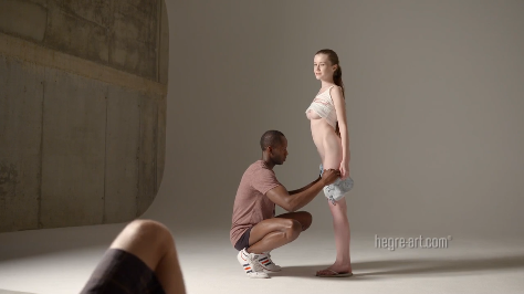 (Sex châu âu) Hậu trường chụp hình nude